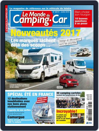 Le Monde Du Camping-car June 3rd, 2016 Digital Back Issue Cover