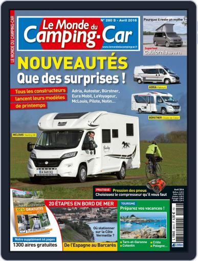 Le Monde Du Camping-car March 4th, 2016 Digital Back Issue Cover