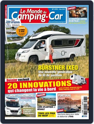 Le Monde Du Camping-car November 1st, 2015 Digital Back Issue Cover