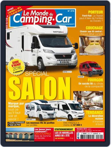 Le Monde Du Camping-car October 1st, 2015 Digital Back Issue Cover