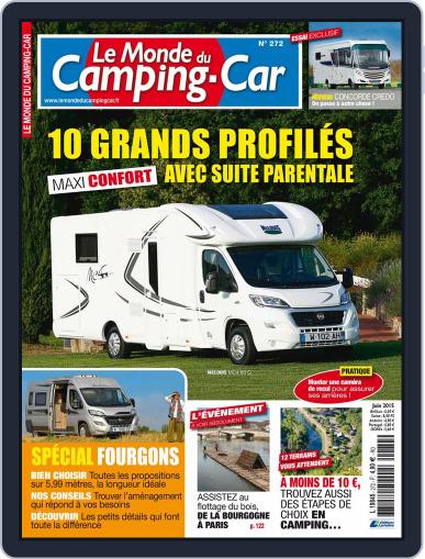 Le Monde Du Camping-car May 6th, 2015 Digital Back Issue Cover