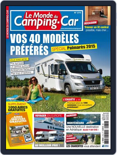 Le Monde Du Camping-car March 6th, 2015 Digital Back Issue Cover