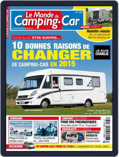 Le Monde Du Camping-car January 19th, 2015 Digital Back Issue Cover