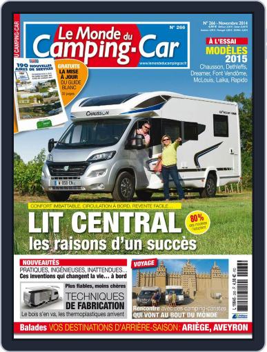 Le Monde Du Camping-car (Digital) October 22nd, 2014 Issue Cover