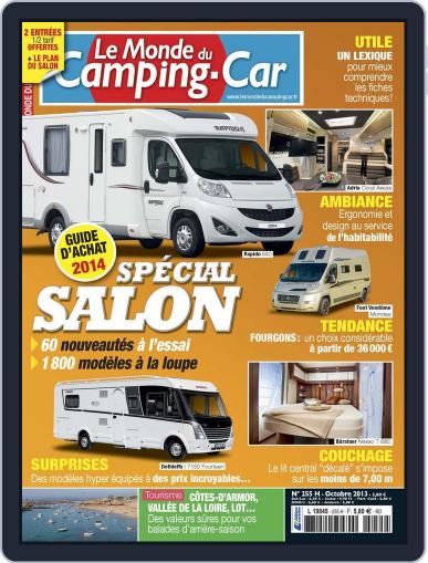 Le Monde Du Camping-car (Digital) September 17th, 2013 Issue Cover
