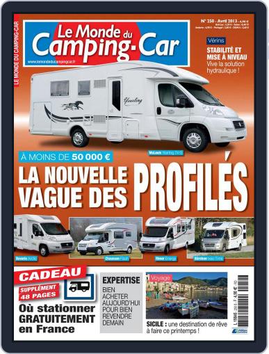 Le Monde Du Camping-car (Digital) March 12th, 2013 Issue Cover