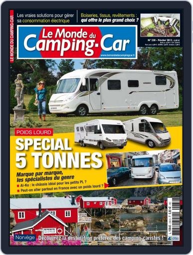 Le Monde Du Camping-car January 16th, 2012 Digital Back Issue Cover