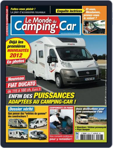 Le Monde Du Camping-car June 3rd, 2011 Digital Back Issue Cover