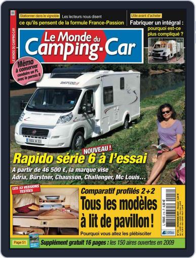 Le Monde Du Camping-car October 16th, 2009 Digital Back Issue Cover