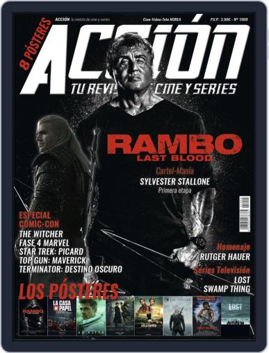 Accion Cine-video September 1st, 2019 Digital Back Issue Cover
