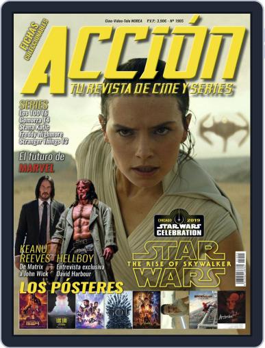 Accion Cine-video May 1st, 2019 Digital Back Issue Cover