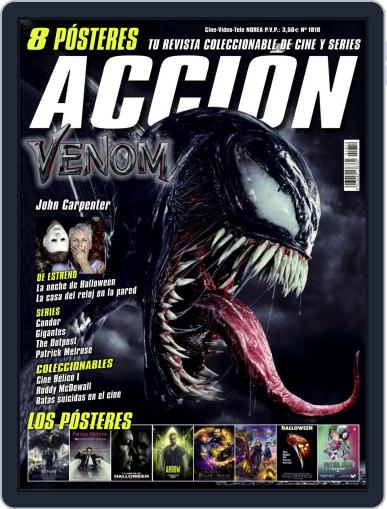Accion Cine-video October 1st, 2018 Digital Back Issue Cover