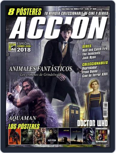 Accion Cine-video September 1st, 2018 Digital Back Issue Cover