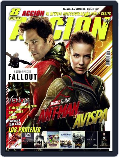 Accion Cine-video July 1st, 2018 Digital Back Issue Cover