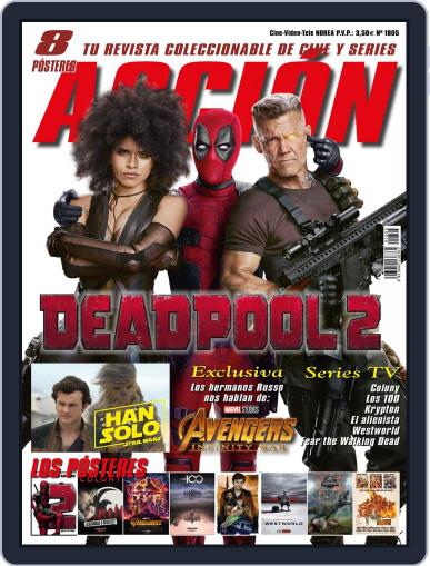 Accion Cine-video May 1st, 2018 Digital Back Issue Cover