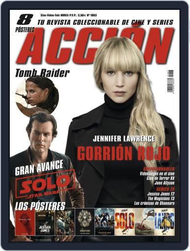 Accion Cine-video March 1st, 2018 Digital Back Issue Cover