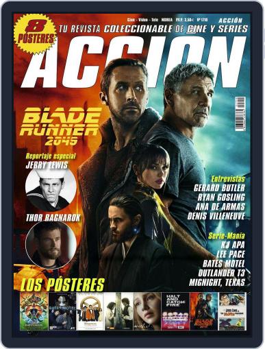 Accion Cine-video October 1st, 2017 Digital Back Issue Cover