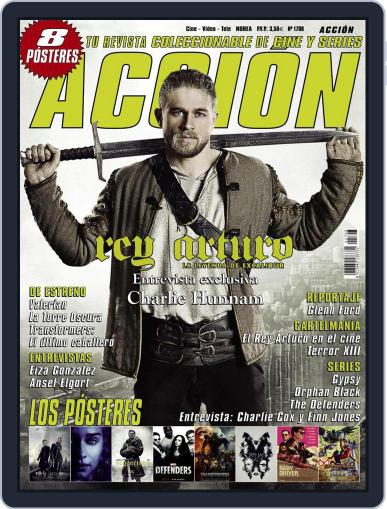 Accion Cine-video August 1st, 2017 Digital Back Issue Cover