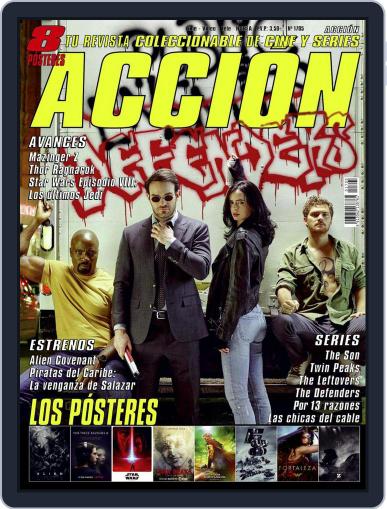 Accion Cine-video May 1st, 2017 Digital Back Issue Cover