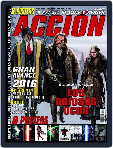 Accion Cine-video January 1st, 2016 Digital Back Issue Cover