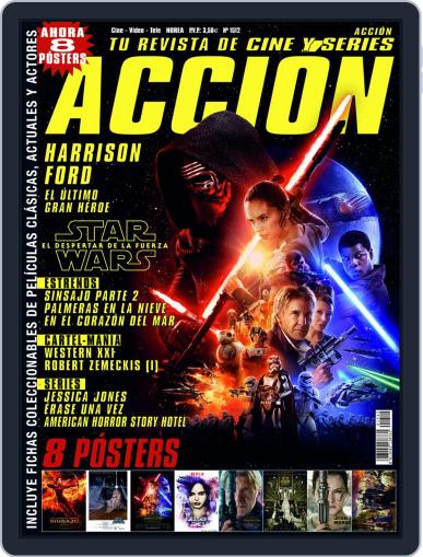 Accion Cine-video December 4th, 2015 Digital Back Issue Cover