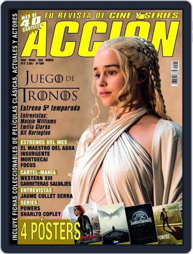 Accion Cine-video March 31st, 2015 Digital Back Issue Cover