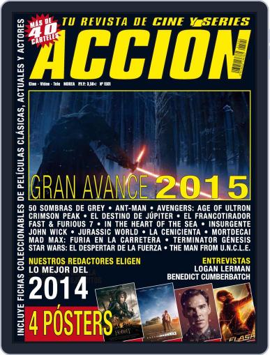 Accion Cine-video December 31st, 2014 Digital Back Issue Cover