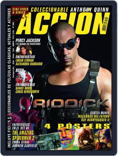 Accion Cine-video August 31st, 2013 Digital Back Issue Cover
