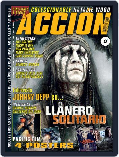 Accion Cine-video July 31st, 2013 Digital Back Issue Cover
