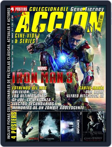 Accion Cine-video April 2nd, 2013 Digital Back Issue Cover