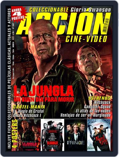Accion Cine-video January 31st, 2013 Digital Back Issue Cover