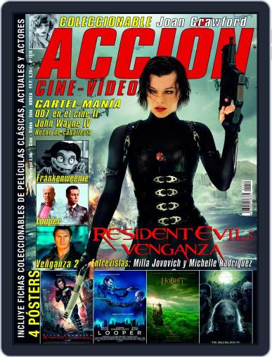Accion Cine-video September 30th, 2012 Digital Back Issue Cover