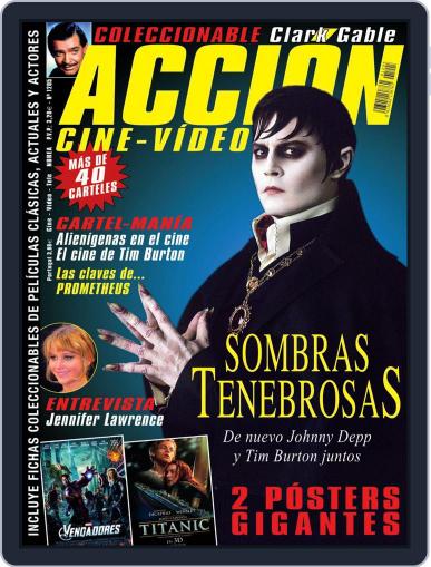 Accion Cine-video April 30th, 2012 Digital Back Issue Cover