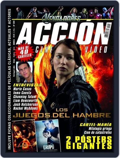 Accion Cine-video April 2nd, 2012 Digital Back Issue Cover