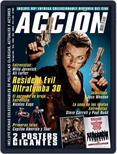 Accion Cine-video August 26th, 2010 Digital Back Issue Cover