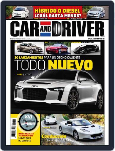 Car and Driver - España November 10th, 2010 Digital Back Issue Cover