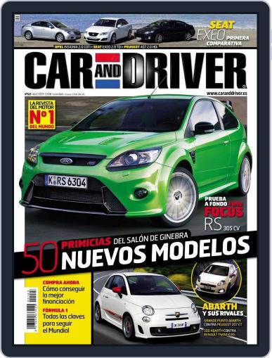 Car and Driver - España March 22nd, 2009 Digital Back Issue Cover