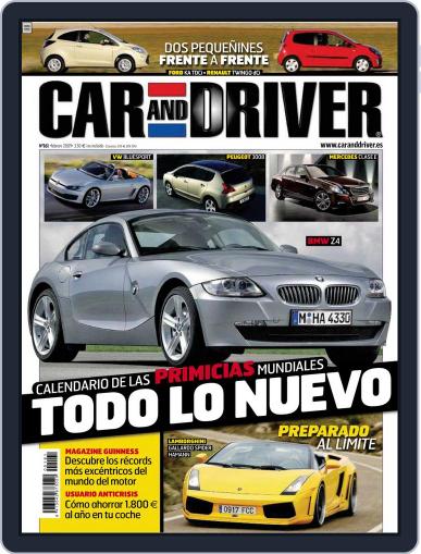 Car and Driver - España January 22nd, 2009 Digital Back Issue Cover