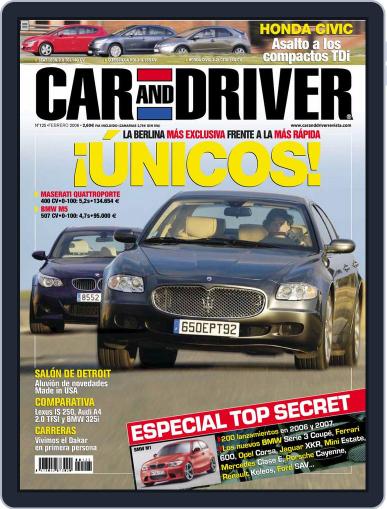 Car and Driver - España January 23rd, 2006 Digital Back Issue Cover