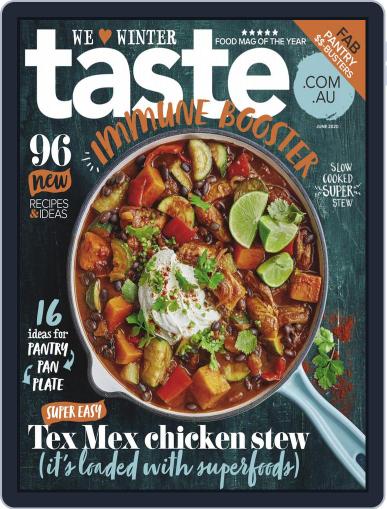 Taste.com.au June 1st, 2020 Digital Back Issue Cover