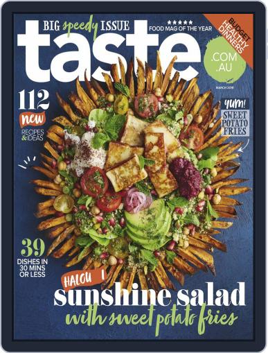 Taste.com.au March 1st, 2019 Digital Back Issue Cover