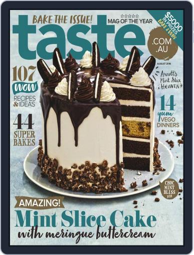 Taste.com.au August 1st, 2018 Digital Back Issue Cover