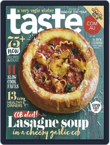 Taste.com.au July 1st, 2018 Digital Back Issue Cover