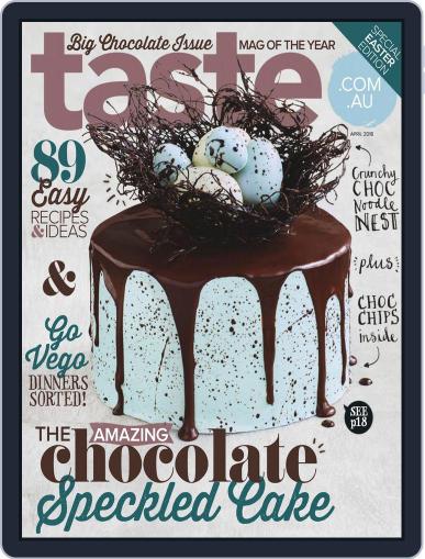 Taste.com.au April 1st, 2018 Digital Back Issue Cover