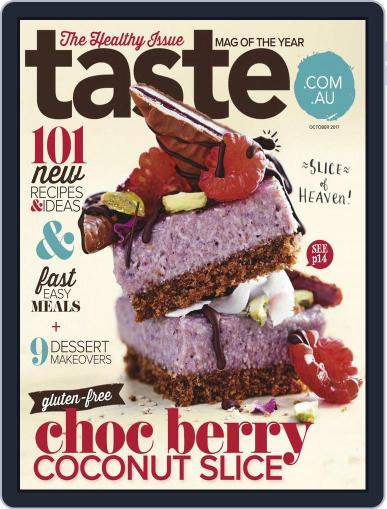 Taste.com.au October 1st, 2017 Digital Back Issue Cover