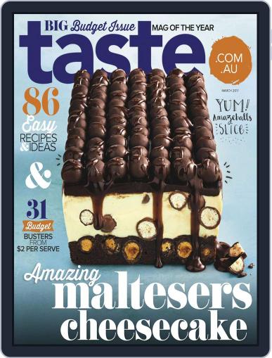 Taste.com.au March 1st, 2017 Digital Back Issue Cover