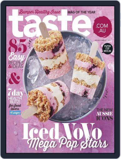 Taste.com.au January 1st, 2017 Digital Back Issue Cover