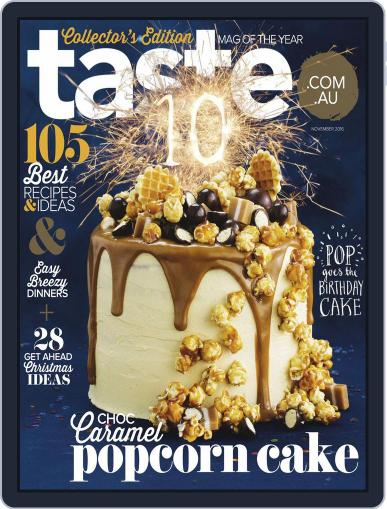Taste.com.au November 1st, 2016 Digital Back Issue Cover