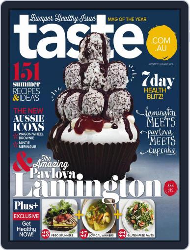 Taste.com.au December 27th, 2015 Digital Back Issue Cover