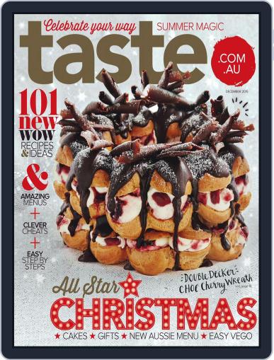 Taste.com.au November 11th, 2015 Digital Back Issue Cover